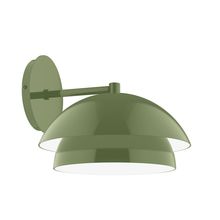 Montclair Light Works SCKX445-22 - 10" Nest Wall Sconce, Fern Green
