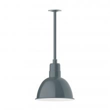  STA116-40-L12 - Deep Bowl 12" LED Pendant, stem mount