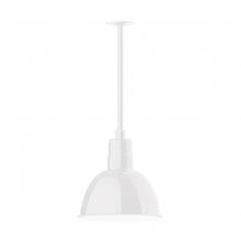  STA116-44 - Deep Bowl 12" pendant, stem mount