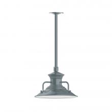 Montclair Light Works STA142-40-L12 - Homestead 12" LED Pendant, stem mount