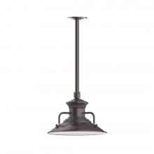 Montclair Light Works STA142-51-L12 - Homestead 12" LED Pendant, stem mount