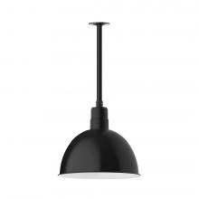  STB117-41-L13 - Deep Bowl 16" LED Pendant, stem mount