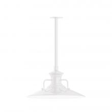 Montclair Light Works STB143-44-L13 - Homestead 18" LED Pendant, stem mount