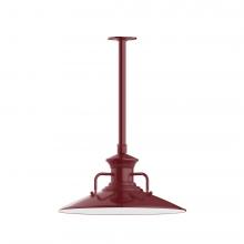 Montclair Light Works STB143-55-L13 - Homestead 18" LED Pendant, stem mount