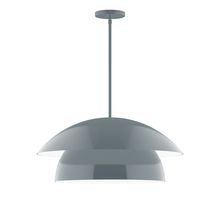  STGX447-40-L13 - 24" Nest LED Stem Hung Pendant