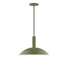  STGX476-22-L13 - 16" Glow LED Stem Hung Pendant