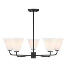  1-4015-5-89 - Blair 5-Light Chandelier in Matte Black