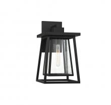  5-2022-BK - Denver 1-Light Outdoor Wall Lantern in Matte Black