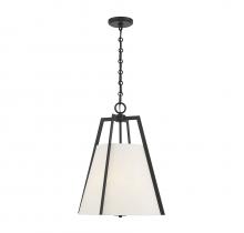  7-1875-3-89 - Mansfield 3-Light Pendant in Matte Black