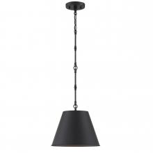  7-232-1-89 - Alden 1-Light Pendant in Matte Black