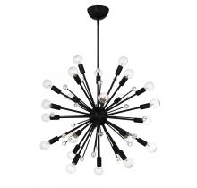  7-6099-24-89 - Galea 24-Light Chandelier in Matte Black