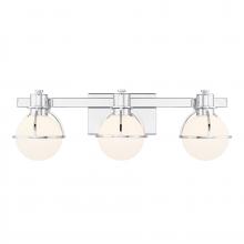  8-1060-3-11 - Pierce 3-Light Bathroom Vanity Light in Chrome