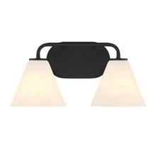  8-2988-2-BK - Blair 2-Light Bathroom Vanity Light in Matte Black