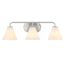  8-2988-3-SN - Blair 3-Light Bathroom Vanity Light in Satin Nickel