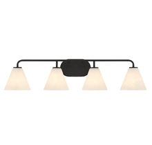  8-2988-4-BK - Blair 4-Light Bathroom Vanity Light in Matte Black