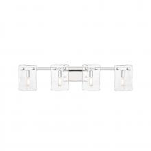  8-8204-4-109 - Genry 4-Light Bathroom Vanity Light in Polished Nickel