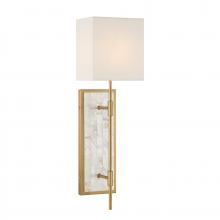  9-6512-1-322 - Eastover 1-Light Wall Sconce in Warm Brass