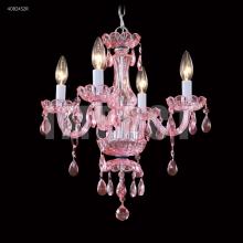  40824S2R - Mini 4 Light Chandelier