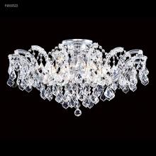  91810GL2X - Maria Theresa 8 Light Flush Mount