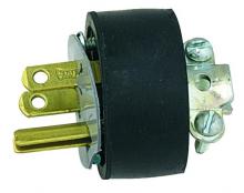  D342 - 2 POLE-3 WIRE GROUNDING PLUG