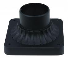  K635-31 - CAST PIER MOUNT 3IN DIA BK