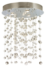  CH513CRPCGL5 - Chandelier Cascade Clear Polished Chrome LED GU10 3x5W