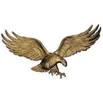 Whitehall 00755 - 36" WALL EAGLE ANTIQUE BRASS