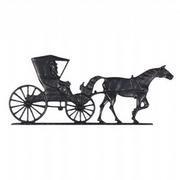 Whitehall 03073 - 30" COUNTRY DOCTOR WEATHERVANE ROOFTOP BLACK