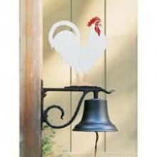  03994 - LARGE BELL WITH ROOSTER COLOR