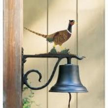  04024 - LARGE BELL WITH PHEASANT COLOR