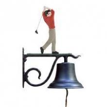  04026 - LARGE BELL WITH GOLFER COLOR
