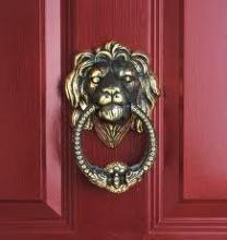 Whitehall 20141 - LION DOOR KNOCKER