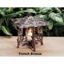  30062 - CHICKADEE TWILIGHT LANTERN OIL RUBBED BRONZE