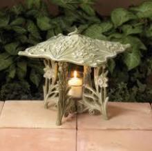  30063 - CHICKADEE TWILIGHT LANTERN COPPER VERDI