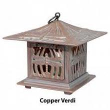  30069 - DRAGONFLY TEA LANTERN COPPER VERDI