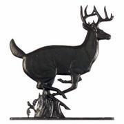 Whitehall 65330 - 30" BUCK WEATHERVANE GARDEN BLACK