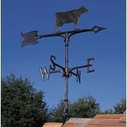 Whitehall 65335 - 30" COW WEATHERVANE GARDEN  BLACK