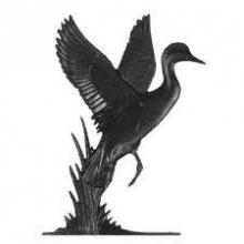Whitehall 65340 - 30" DUCK WEATHERVANE GARDEN BLACK