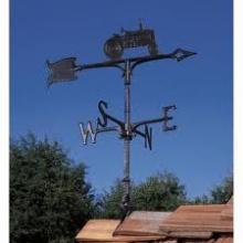 Whitehall 65374 - 30" TRACTOR WEATHERVANE GARDEN BLACK
