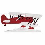  65400 - 30" AIRPLANE WEATHERVANE GARDEN COLOR