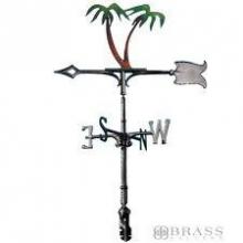  65575 - 30" PALM TREE WEATHERVANE ROOFTOP COLOR