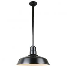  H-QSN15116-SA-91/QSN24ST3-91/QSNHDSMC-91 - 16" Ceiling Stem Light