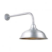  H-QSN15117-SA-96/QSNB-13-96 - 17" Gooseneck Light Warehouse Shade, QSNB-13 Arm