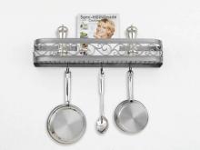  H-13-24Y-B-112 W/CI - POT RACK COLLECTION