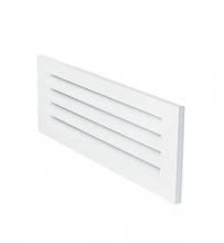  837 WH - Step Light Trim Angle Louver