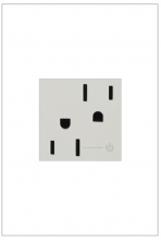  ARCH152W10 - adorne® 15A Tamper-Resistant Half-Controlled Outlet, White