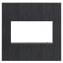  AWM2GRG4 - Adorne® Rustic Grey Two-Gang Screwless Wall Plate