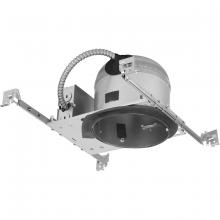  P806S-N-MD-ICAT - 6" Recessed Shallow New Construction Housing Air-Tight IC Housing