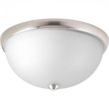  P350044-009 - Two-Light 14" Glass Dome Flush Mount