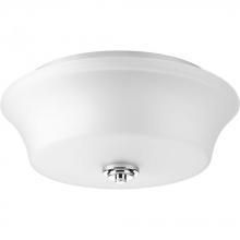  P3633-15 - Cascadia Collection Two-Light 14" Flush Mount
